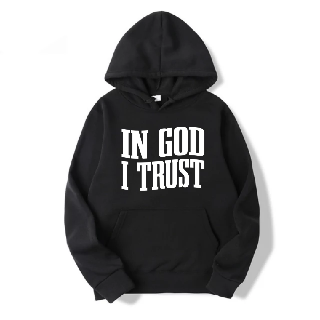 in God We Must Hard Luck Red Hoodie Red / L